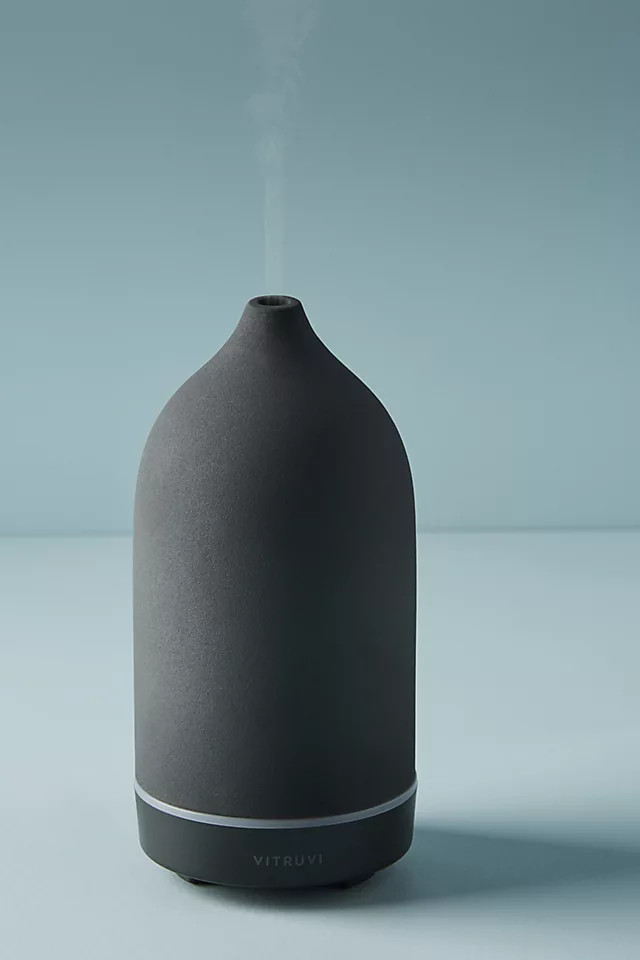 Vitruvi Black Stone Essential Oil Diffuser | Anthropologie (US)