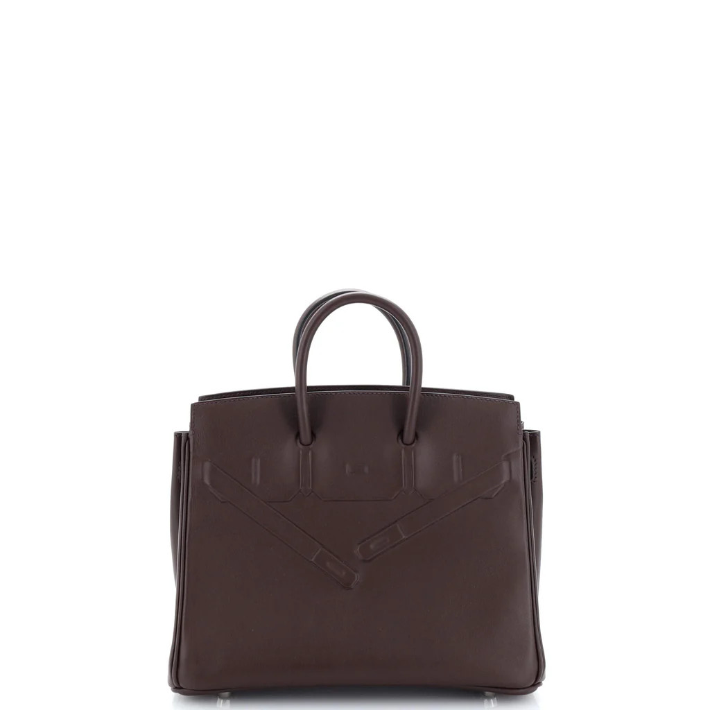 Shadow Birkin Bag Rouge Sellier Swift 25 | Rebag