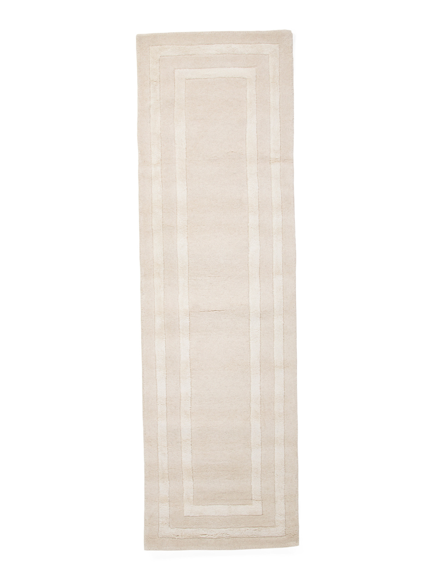 2x8 Wool Blend Borders Hand Tufted Runner | TJ Maxx