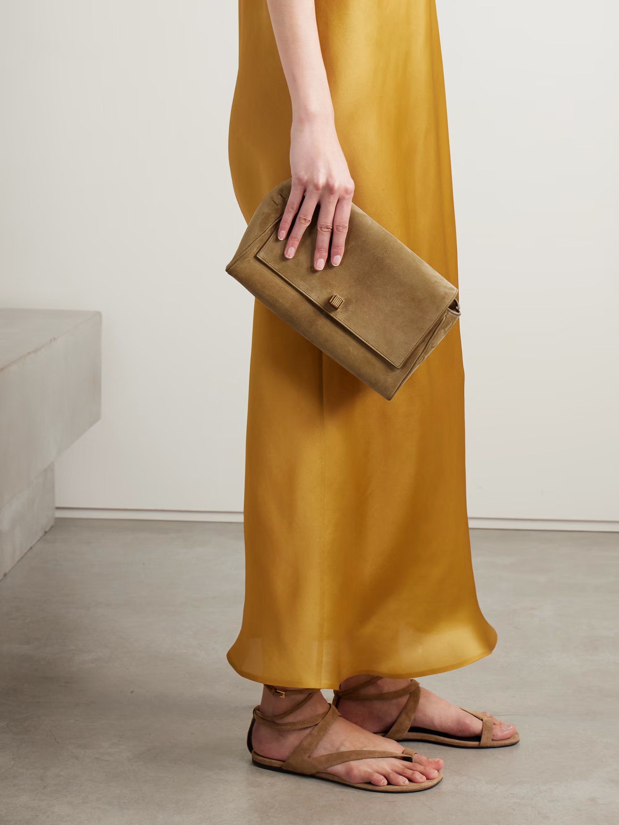 Audrey suede shoulder bag | NET-A-PORTER (US)