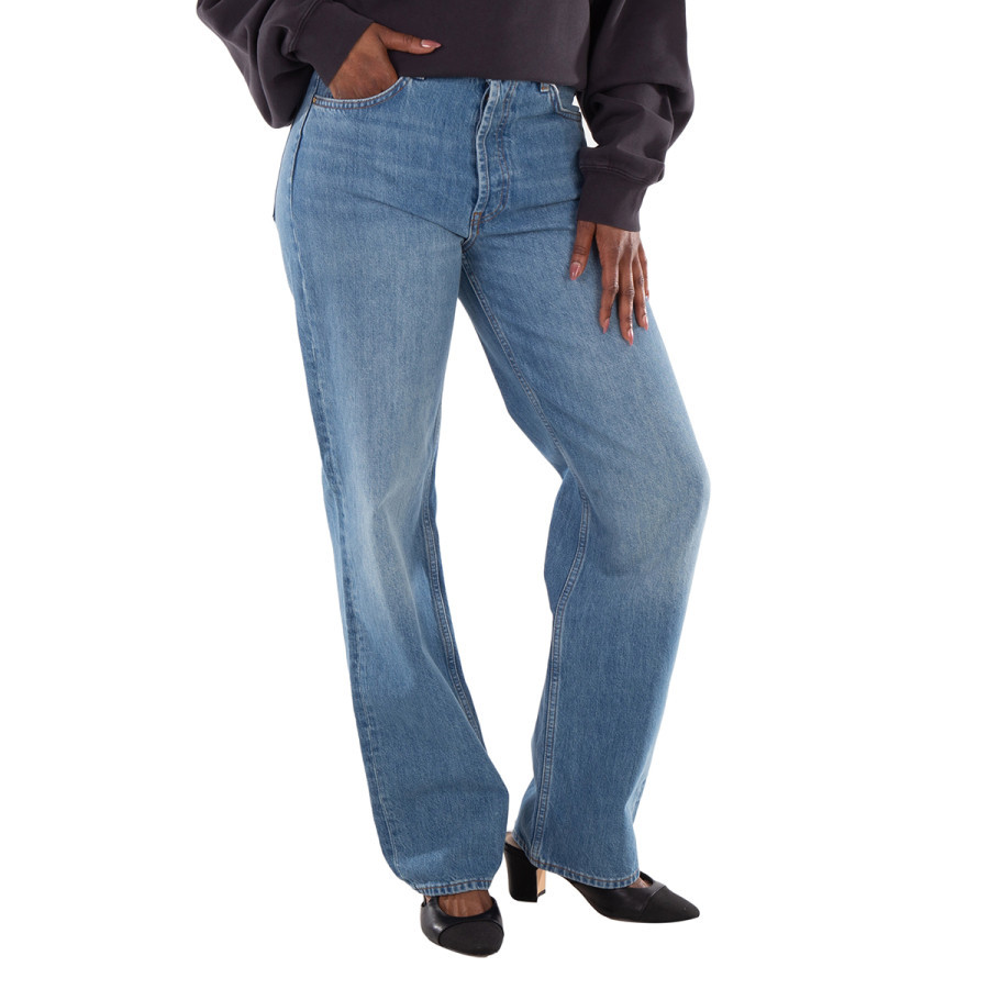 Anine Bing Gavin Long Denim Jeans, Waist Size 24'' | Jomashop.com & JomaDeals.com
