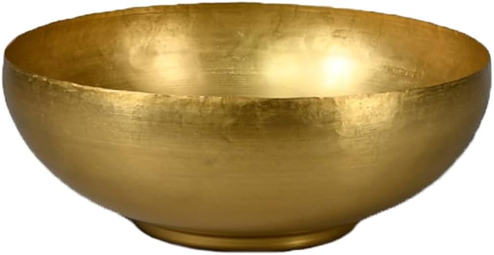 Serene Spaces Living Antique Brass Decorative Bowl for Floating Candles, Flowers, Potpourri, Catc... | Amazon (US)