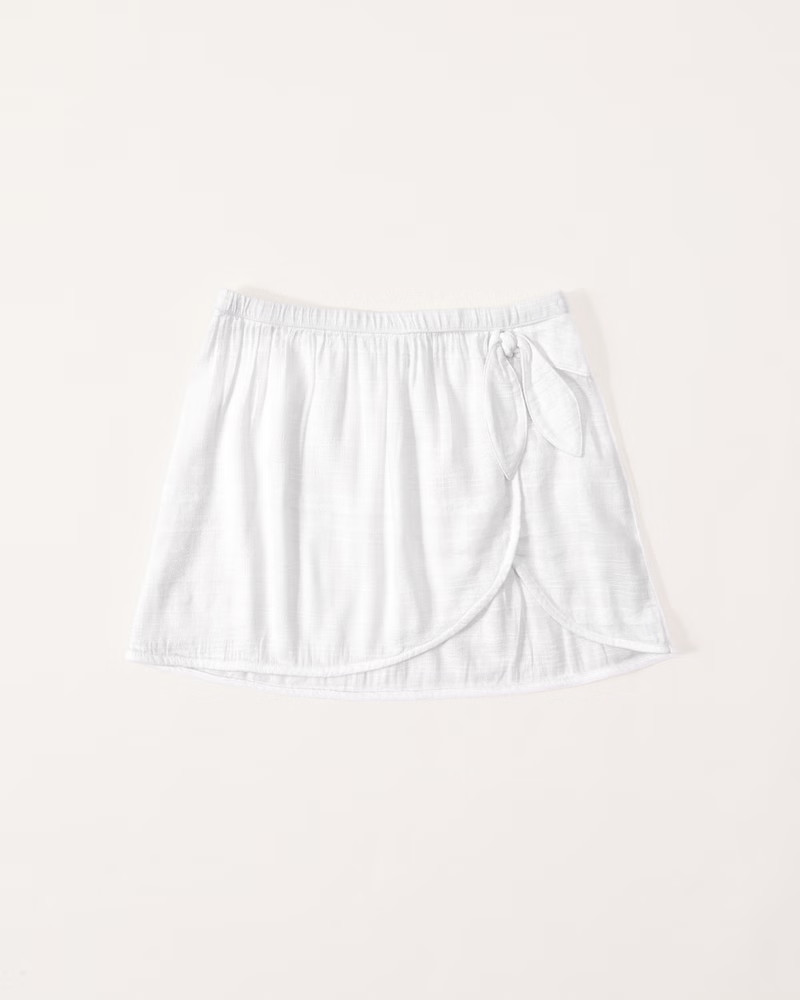 mini skirt coverup | Abercrombie & Fitch (US)