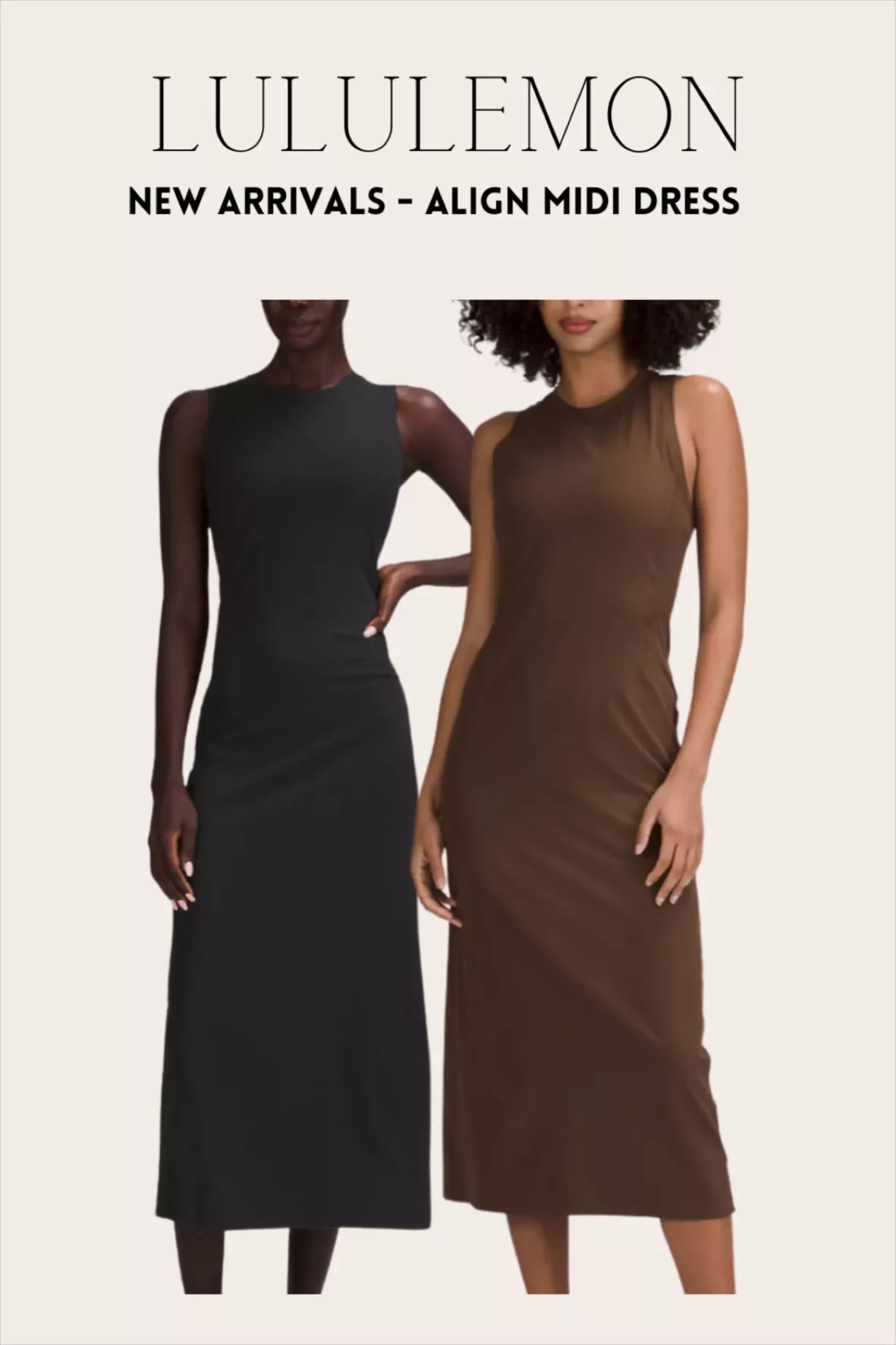 Lululemon + All Aligned Midi Dress
