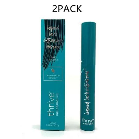 2PACK Thrive Causemetics Liquid Lash Mascara Full Size .38oz Brynn Rich Black | Walmart (US)