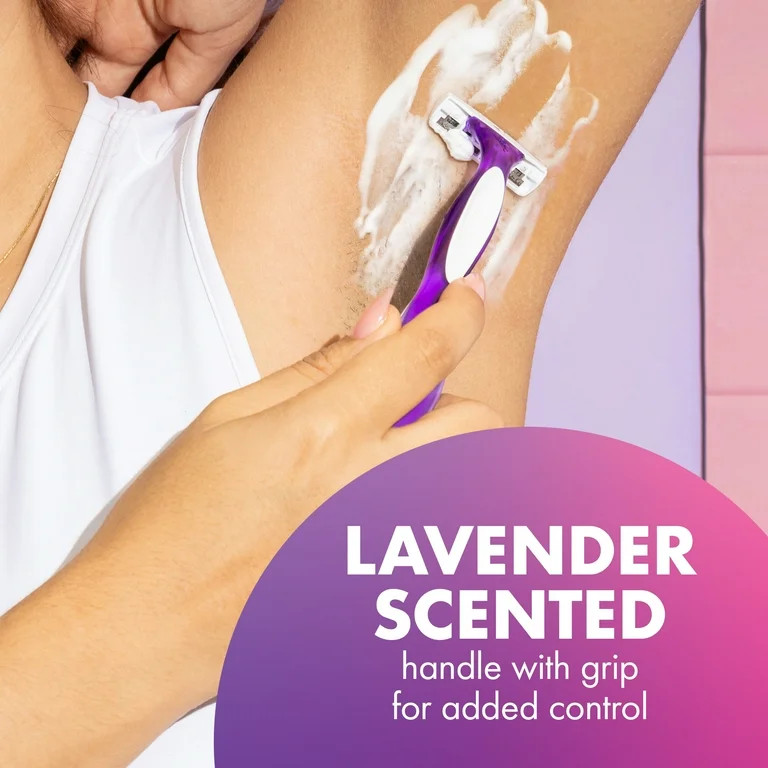 BIC Soleil 3 Scented Women's 3-Blade Disposable Scented Razors, 4 Count | Walmart (US)
