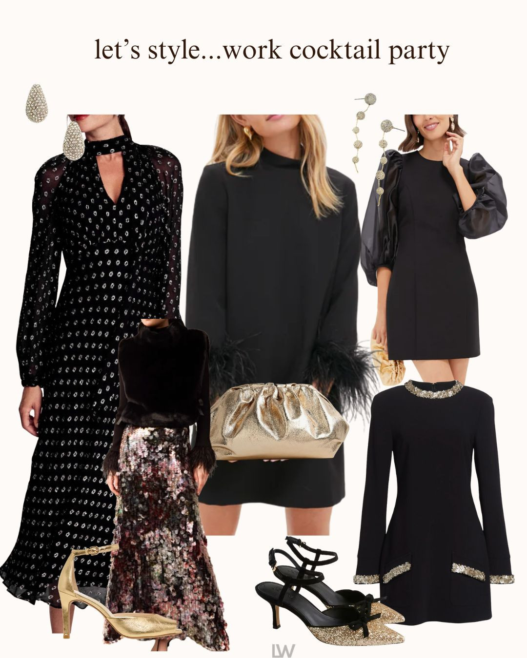 your work cocktail party look! 

 