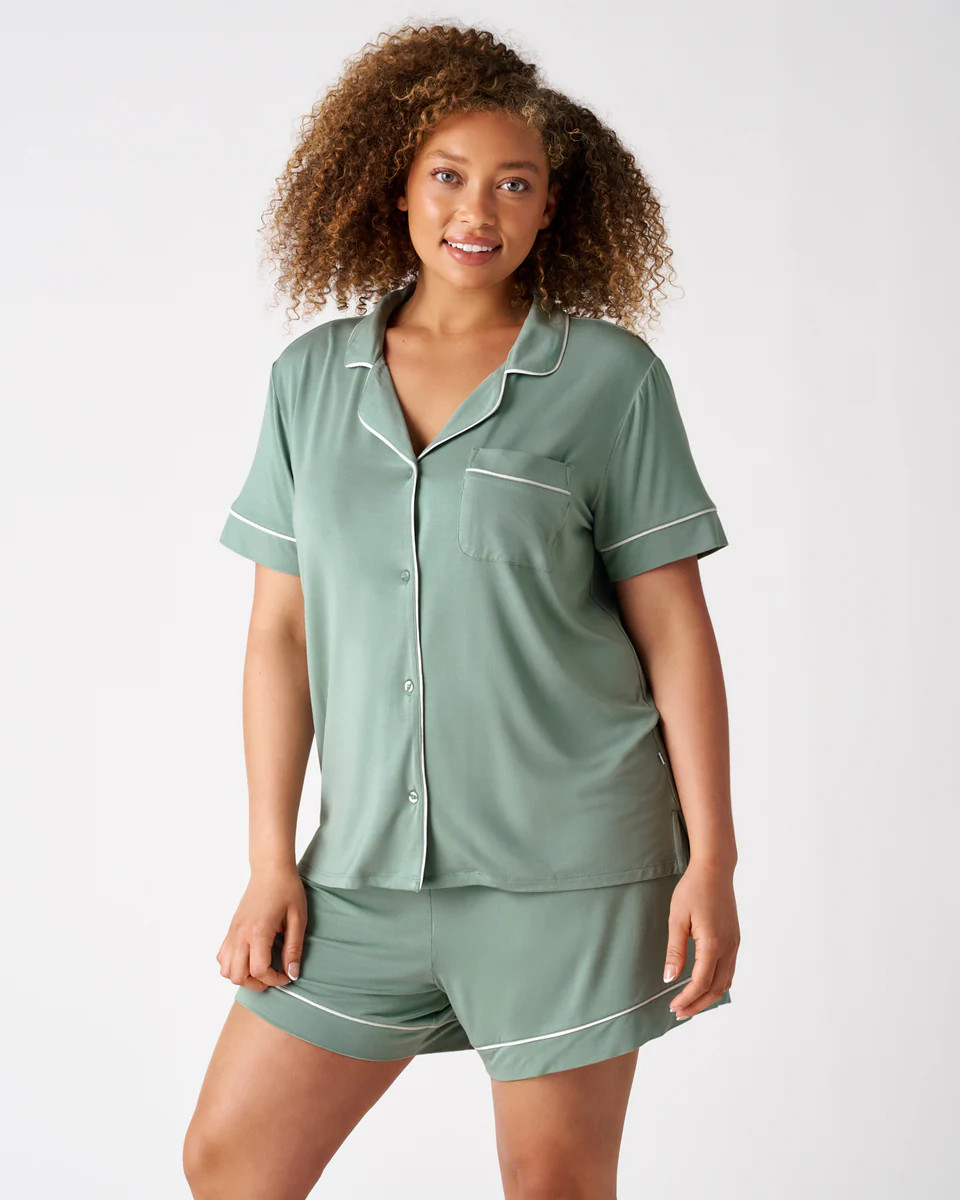 Willow Women's Short Sleeve & Shorts Pajama Set | Little Sleepies