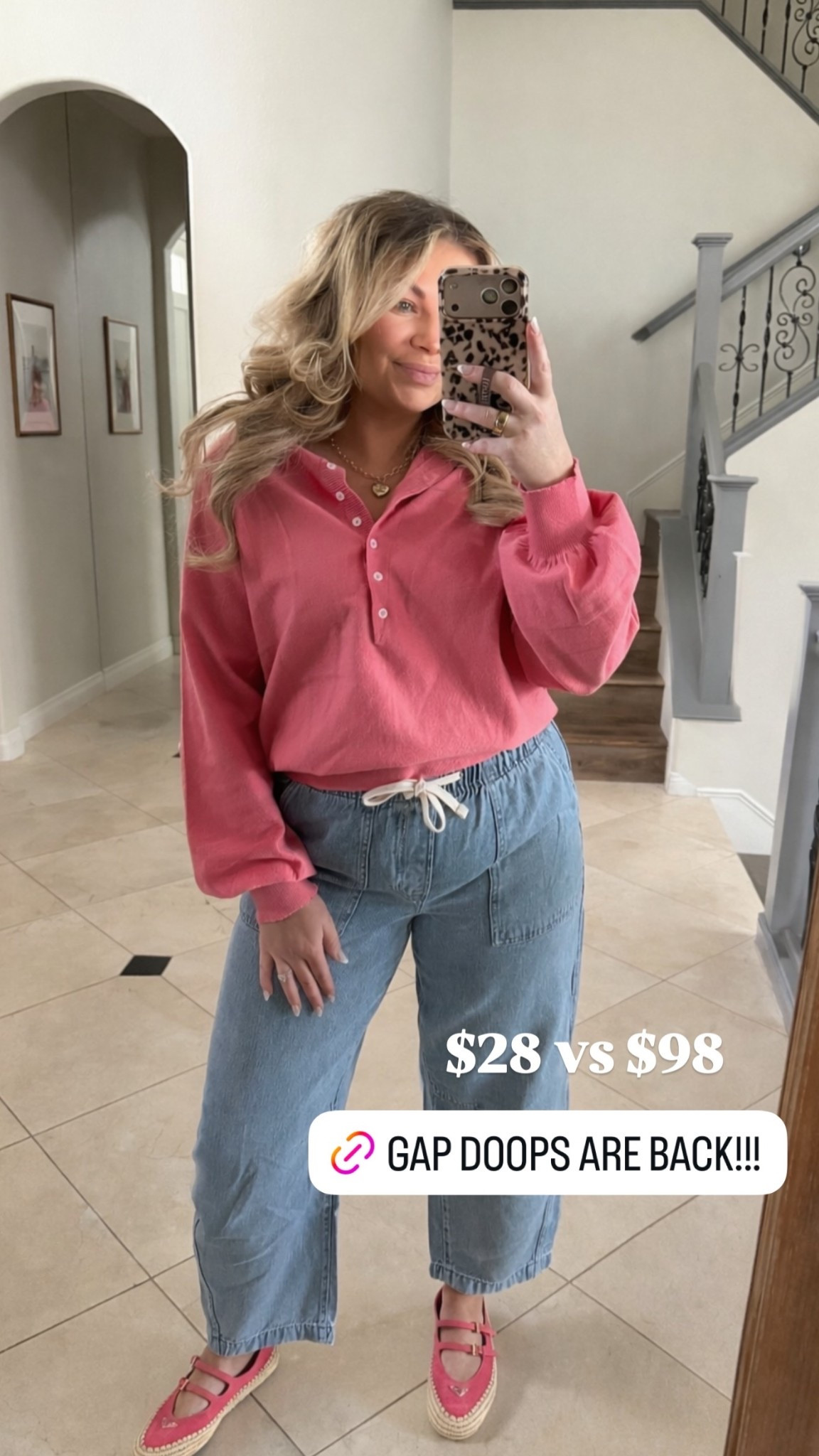 $28 vs $98 GAP door jeans are back!!! 

#LTKMidsize #LTKSeasonal