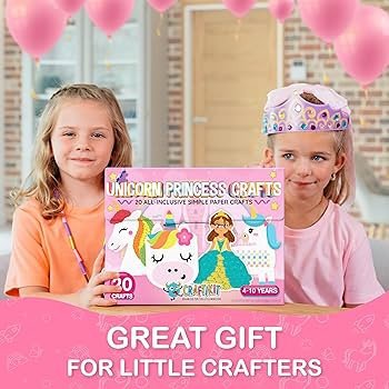 Craftikit\u00ae 20 Award-Winning Princess & Unicorn Crafts for Kids Ages 3-10 Years, All-Inclusiv... | Amazon (US)