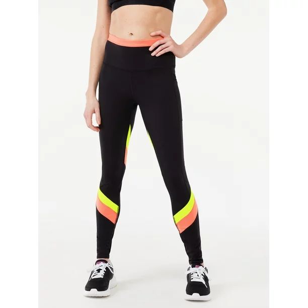 Love & Sports Women's Colorblocked 7/8 Length Leggings | Walmart (US)