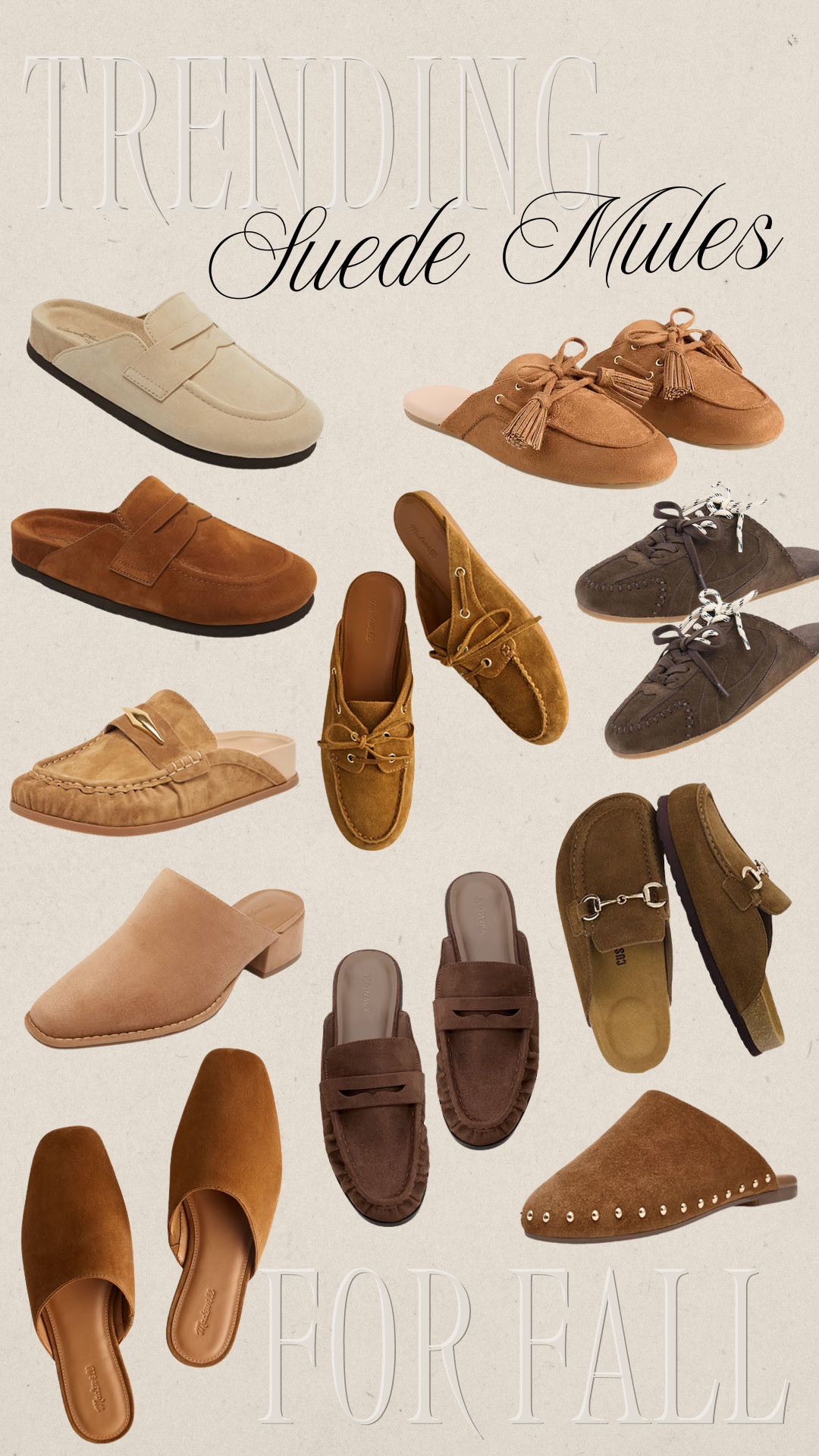 Trending for Fall | Fall Trends | Suede Mules  

 #LTKootd #LTKSeasonal