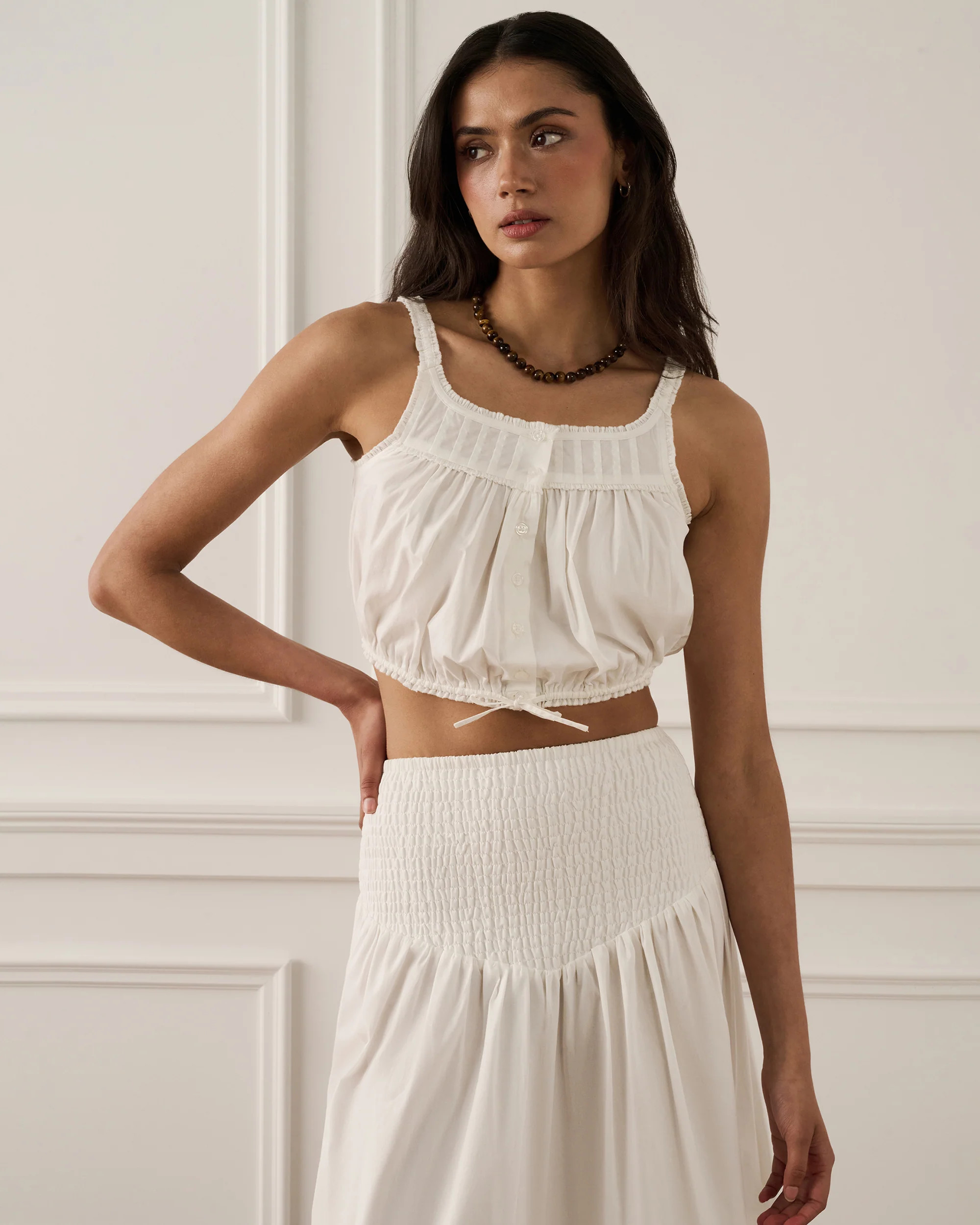 Button Up Tank Top | We Wore What