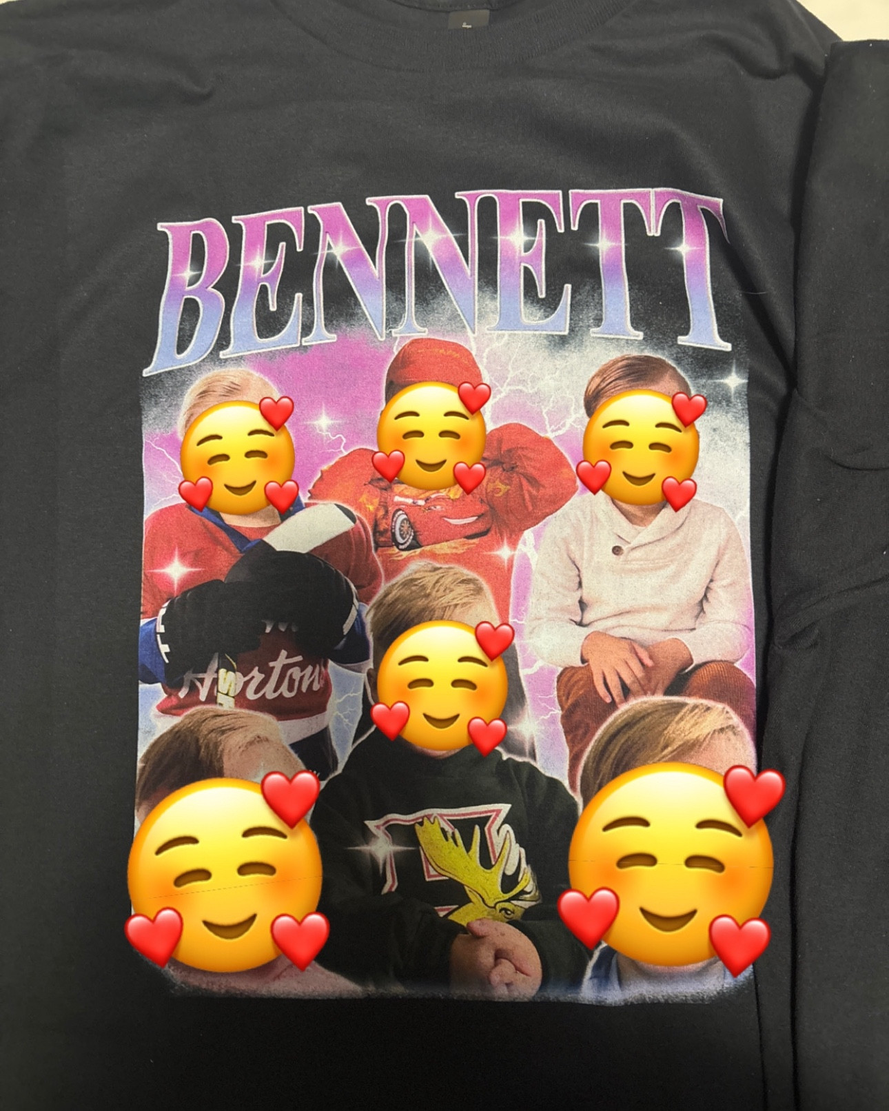 Custom face collage tees 