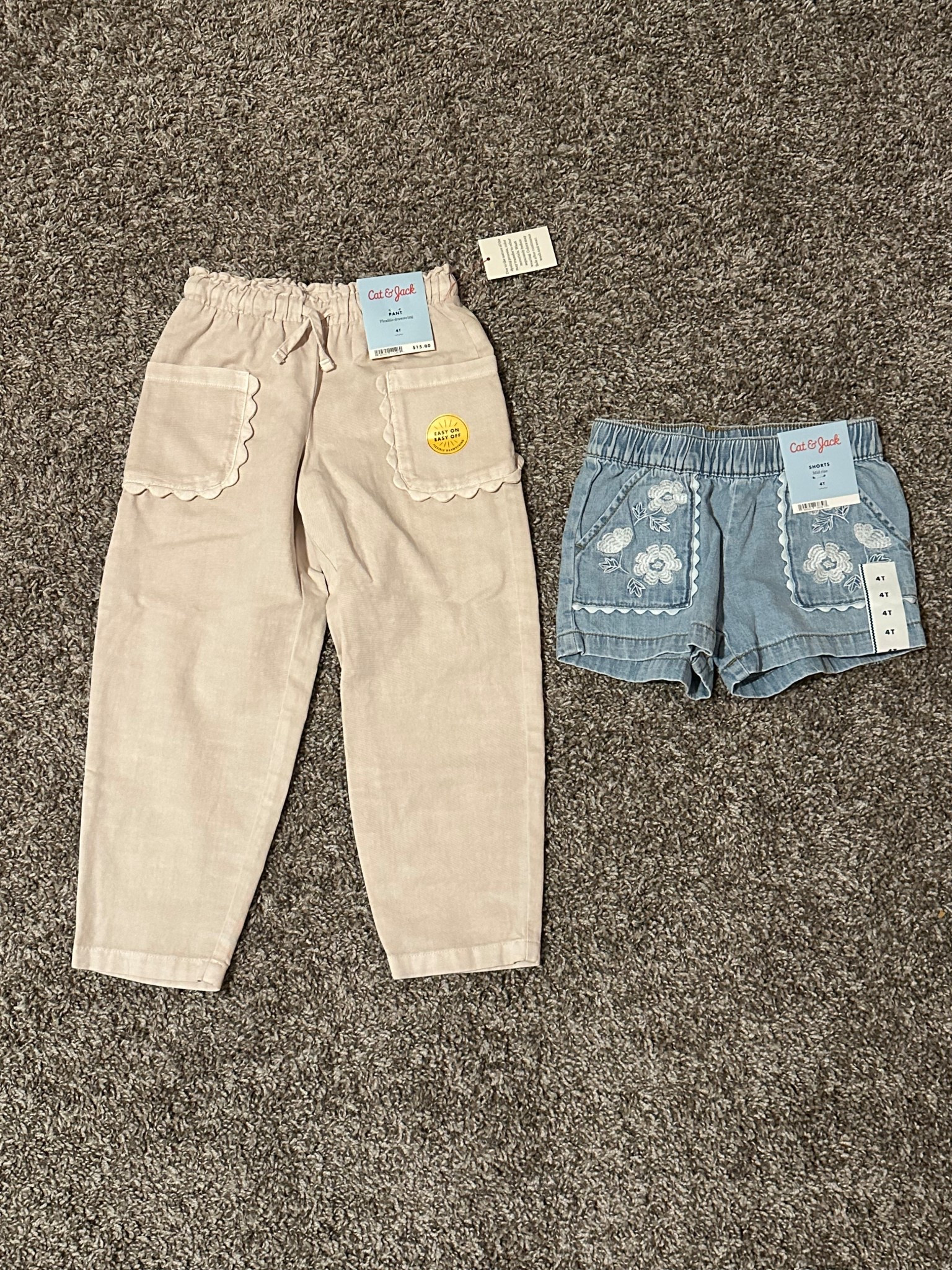 The cutest toddler girl pants and shorts from Target! The embroidered and petal pockets on these are so cute. Circle deal for spend $40 on select toddler/kids clothes and save $10! 

#LTKSpringSale #LTKKids #LTKSaleAlert