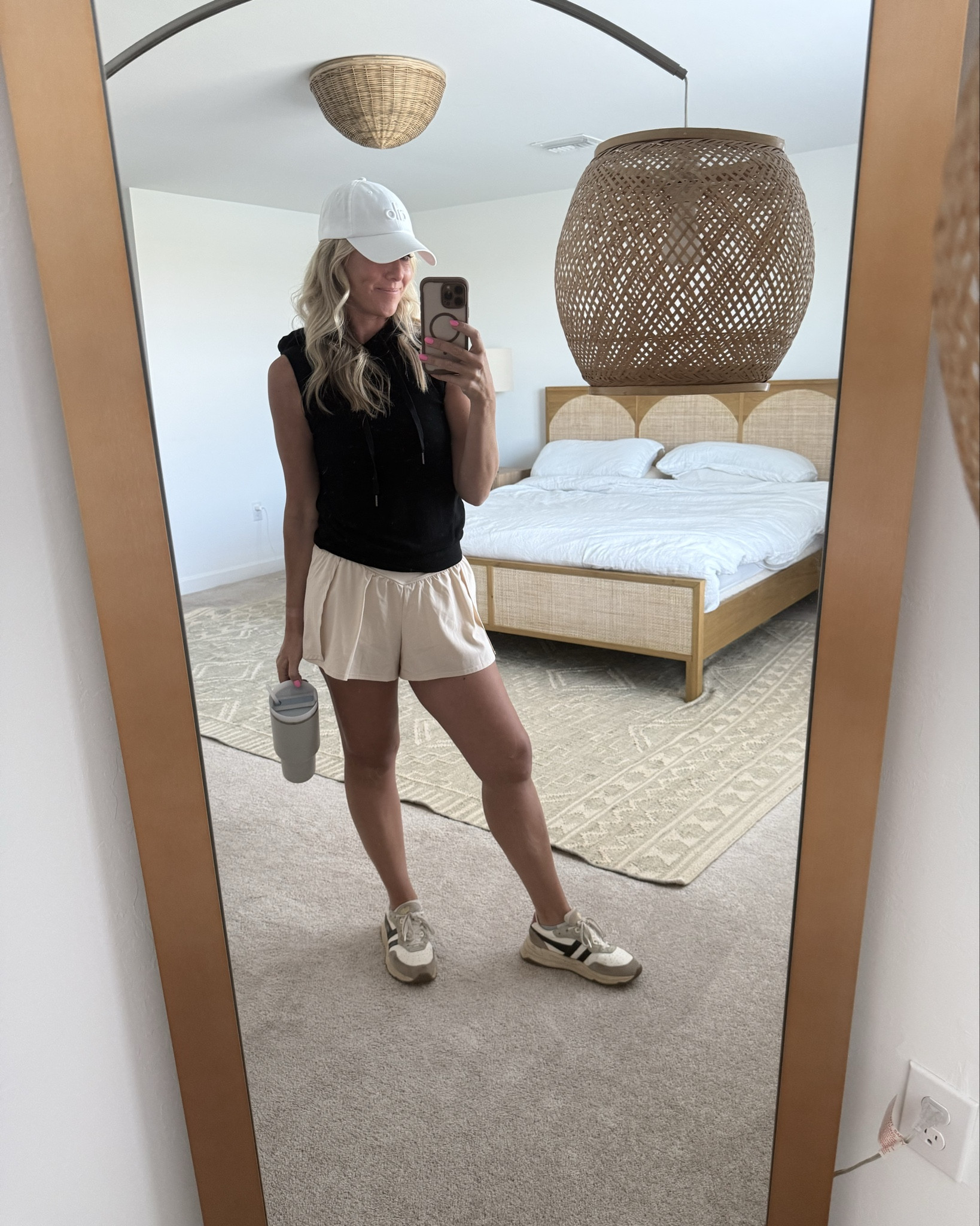 I liked these Target shorts so much I bought another pair! Sized up one and they’re the perfect mix of skirt and shorts. 

My Evereve muscle hoodie is sold out but I linked the LNA tank which is a closet staple for me. Great thick material and goes with everything. 

#LTKSeasonal #LTKActive #LTKOver40