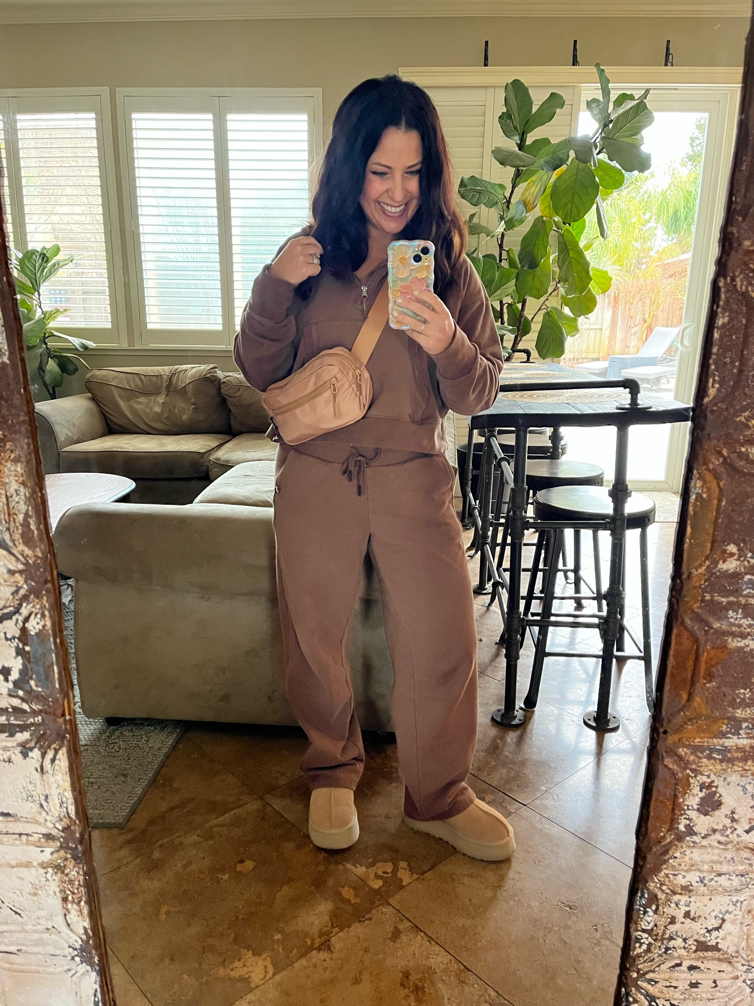 Basketball sports mom uniform. Petite friendly two piece set that I highly recommend. I’m wearing small in the top and bottoms. My platform Ugg Tasman ls are sold out, I linked two dupes that are under $50.

#LTKOver40 #LTKTravel #LTKPetite