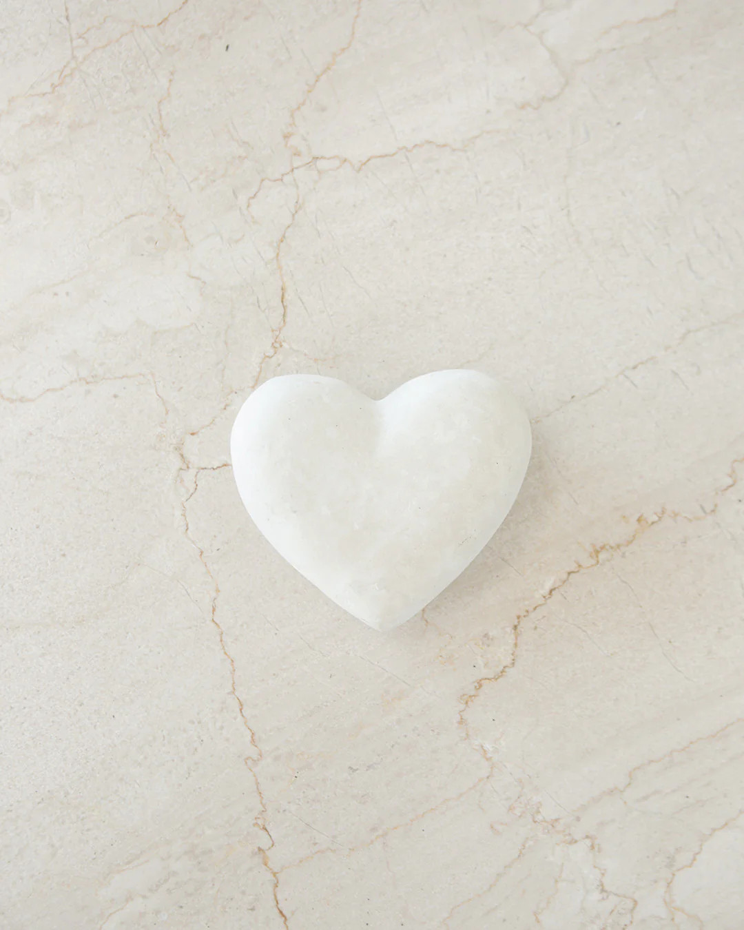 White Paper Mache Heart | Elements by Remedy
