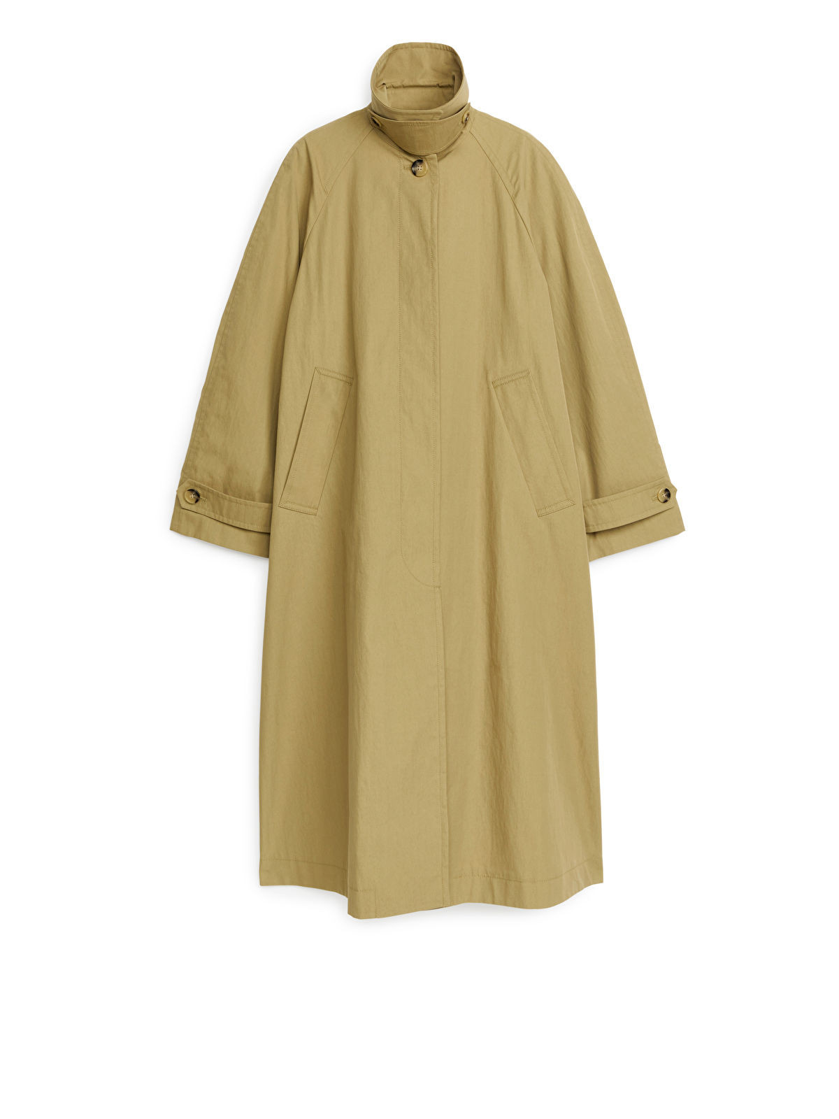 Cotton Blend Trench Coat | ARKET (US&UK)