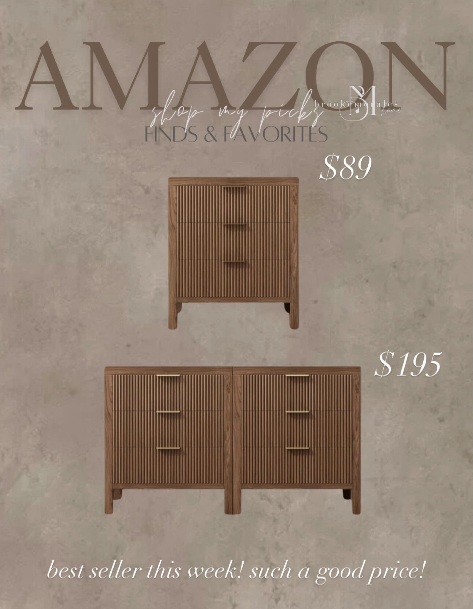 Budget friendly nightstand or sideboard look!! ✨🤎

#LTKStyleTip #LTKFindsUnder100 #LTKHome