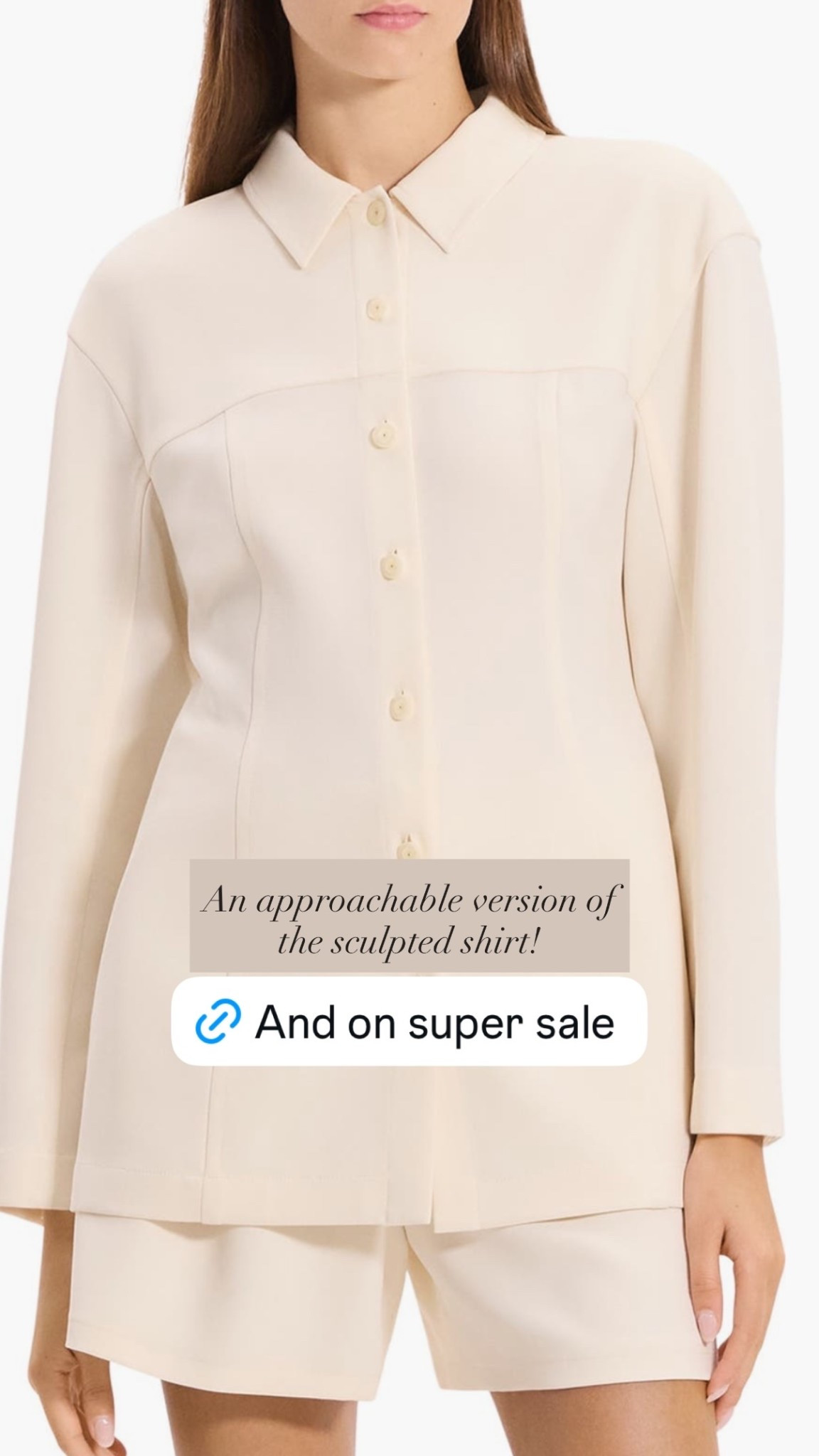 Sale alert - 60% off now

Sculpted Seam Long Sleeve Button-Up Shirt by Theory

#classicstyle
#tailoredshirt
#designershirt
#summerblouse
#summerstyle

#LTKWorkwear #LTKootd #LTKSaleAlert