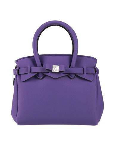 Save My Bag Woman Handbag Purple Size - PEEK (Polyether - Ether - Ketone), Polyamide, Elastane | YOOX (US)