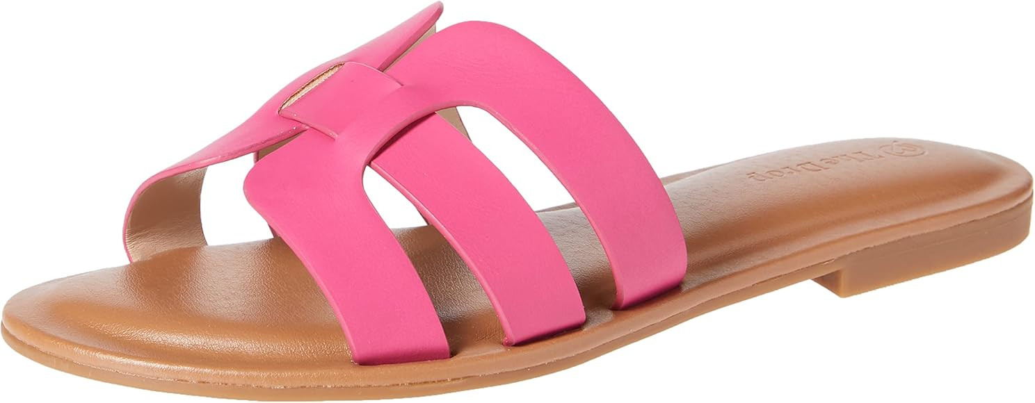 The Drop Women's Monika Flat H-Band Slide Sandal | Amazon (US)