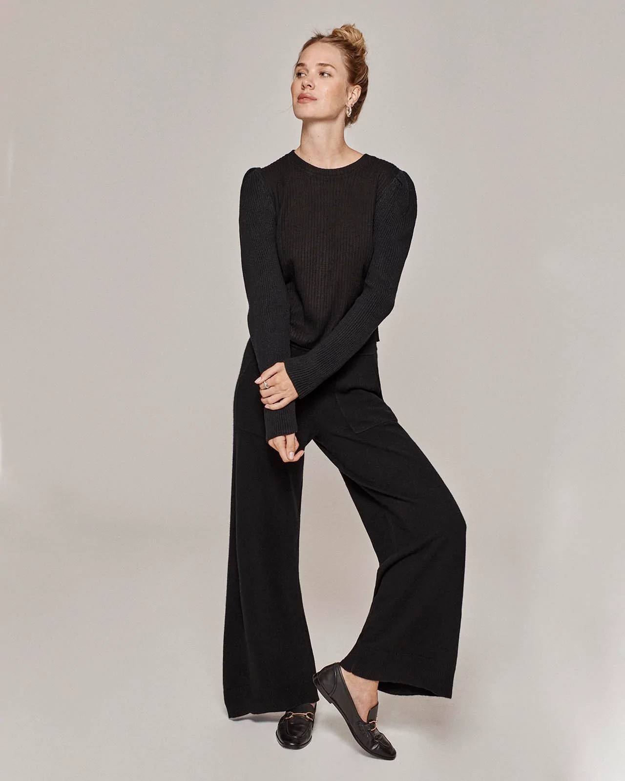 London Rib Wide Leg Pant | Splendid
