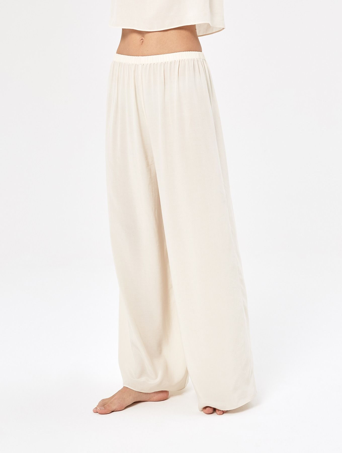 Rayon Wide-leg Pants | NAP Loungewear