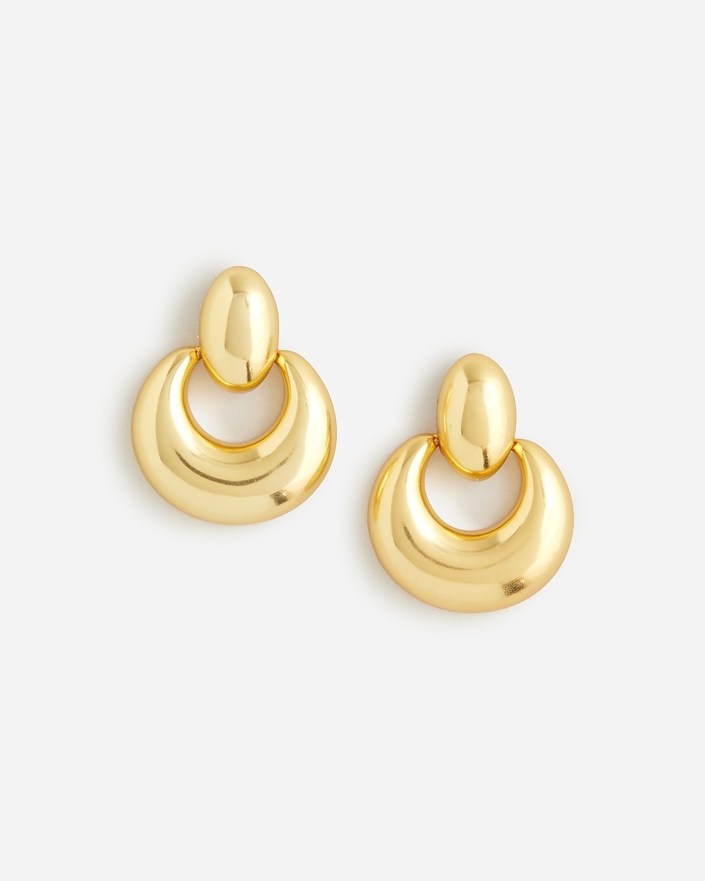 Door knocker drop earrings | J. Crew US