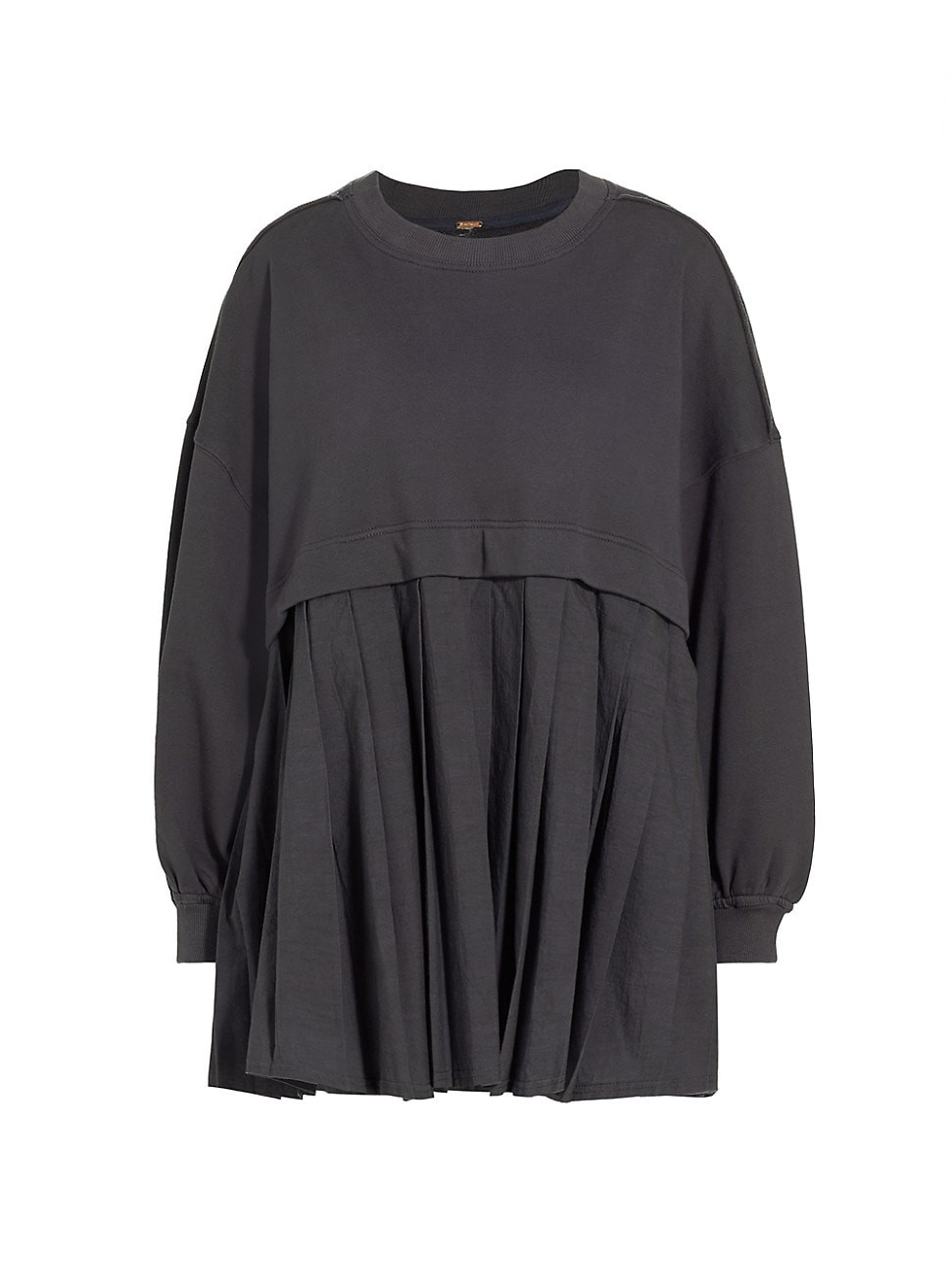 Women's Eleanor Pleated Trapeze Sweatshirt - Peppery Combo - Size Small | Saks Fifth Avenue