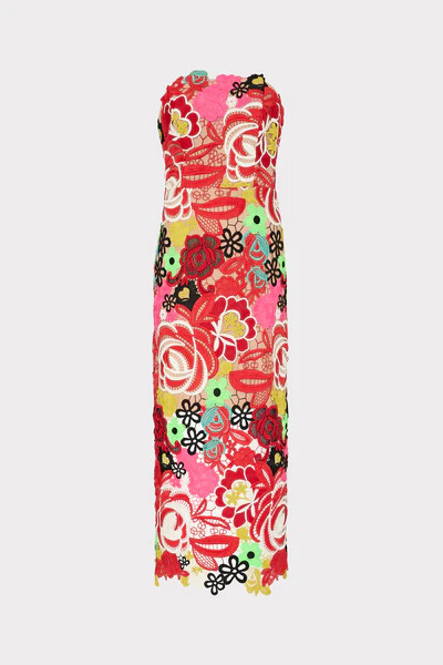 Multi Color Lace Dress | MILLY
