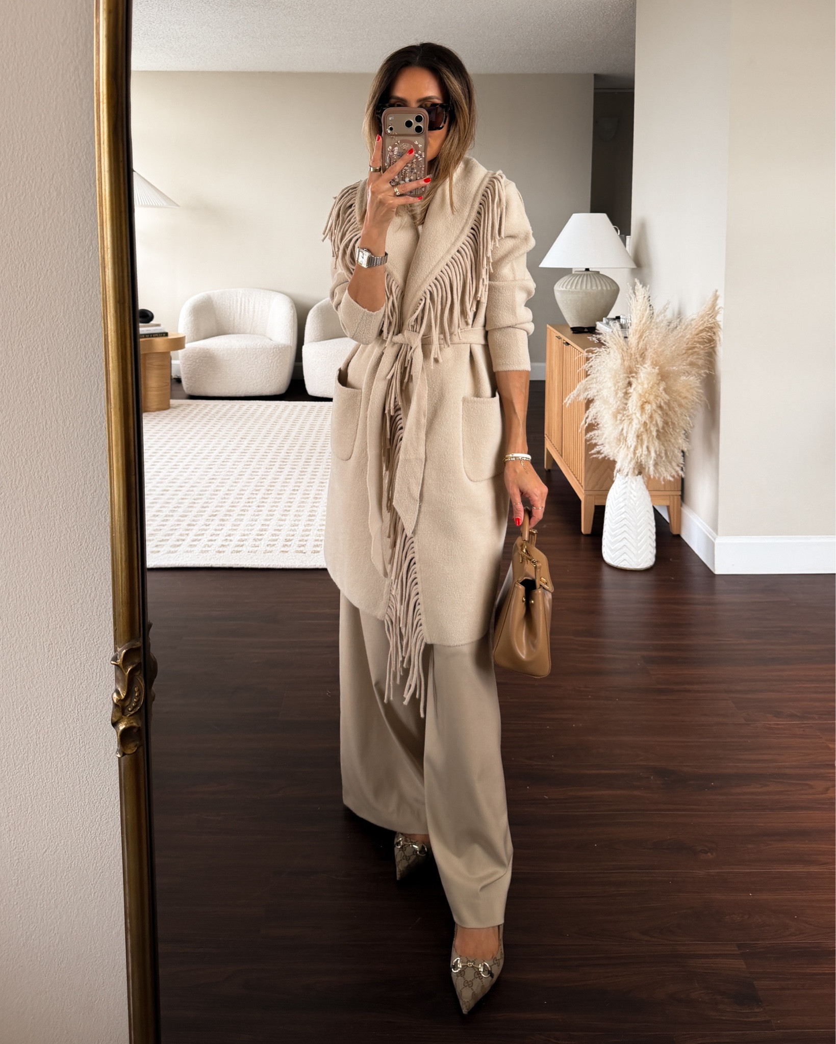 Found the statement coat of the season! This cardi coat surpassed my expectations and I love the western vibe! Xs 
Pants and top xs

#LTKootd #LTKSeasonal #LTKOver40