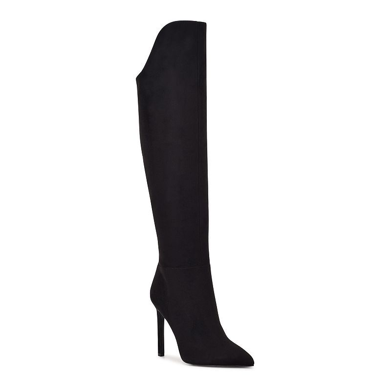 Nine West Teleena 02 Women's Thigh-High Boots, Size: 8.5, Black | Kohl's