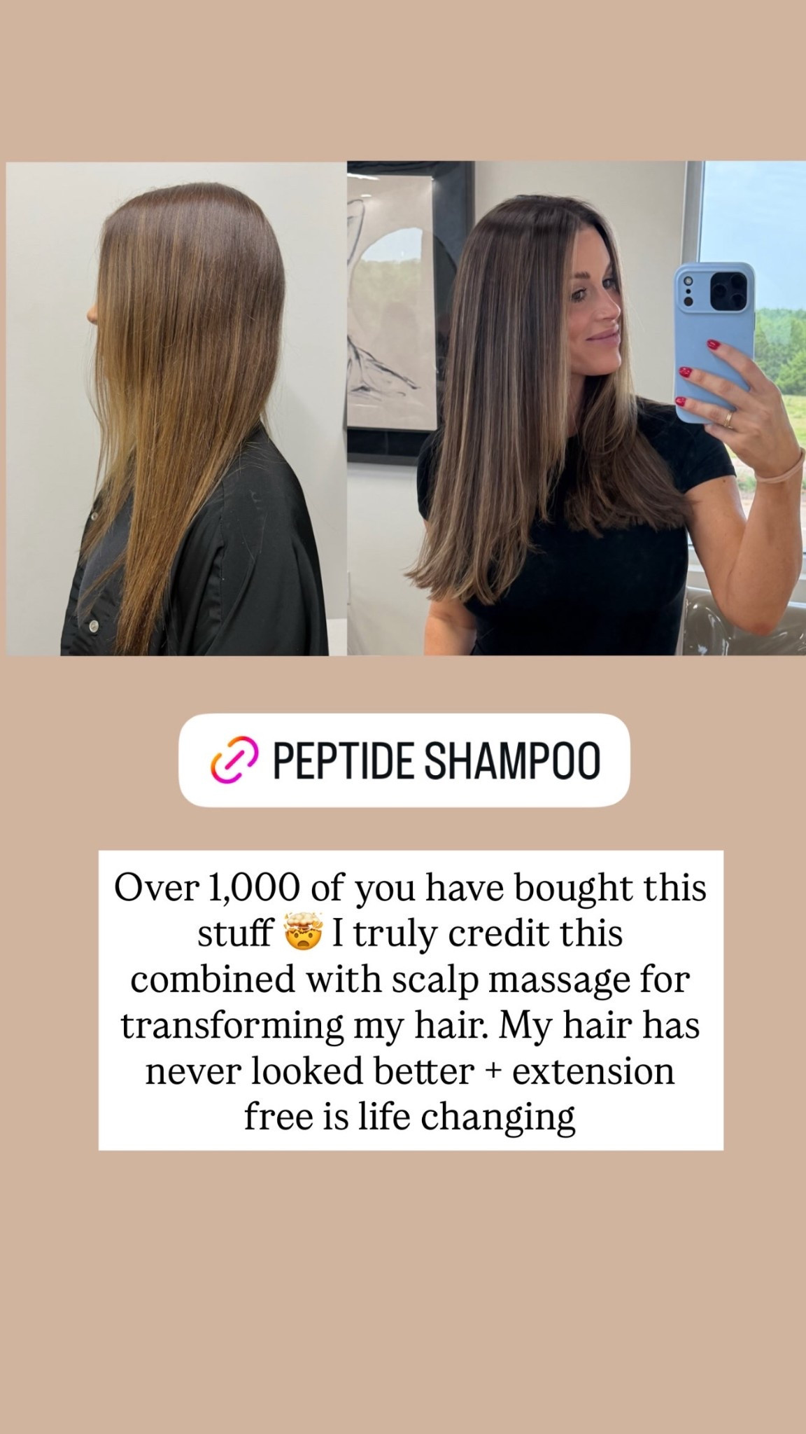 Over 1,000 of you have bought this stuff 🤯 I truly credit this combined with scalp massage for transforming my hair. 

My hair has never looked better + extension free is life changing! @Sephora

#LTKBeauty #LTKselfcare #LTKgrwm