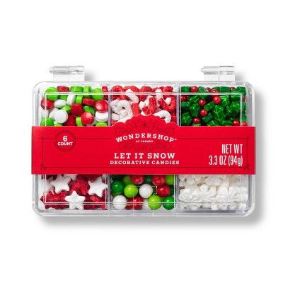 Holiday Let it Snow Decorative Candies Tackle Box - 3.3oz - Wondershop&#8482; | Target