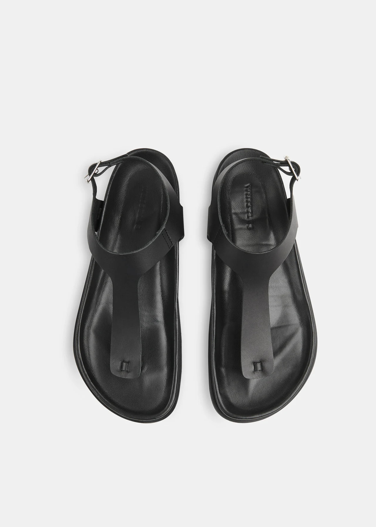 Black Simmi Toe Post Sandal | WHISTLES | Whistles UK | | Whistles