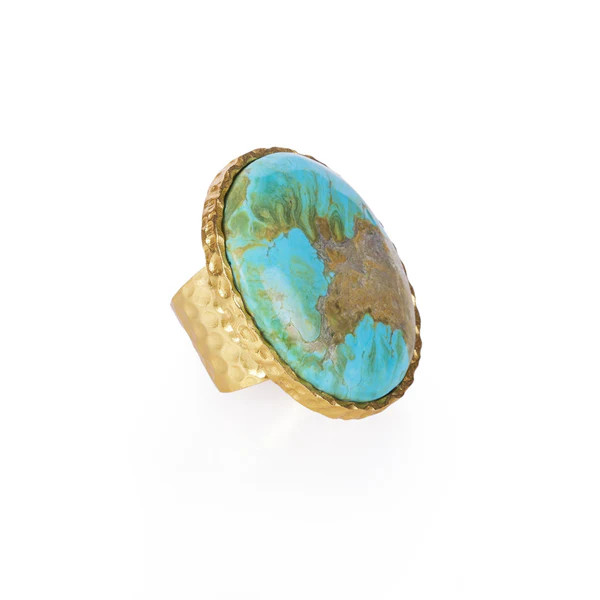 Statement Ring - Turquoise | Christina Greene 