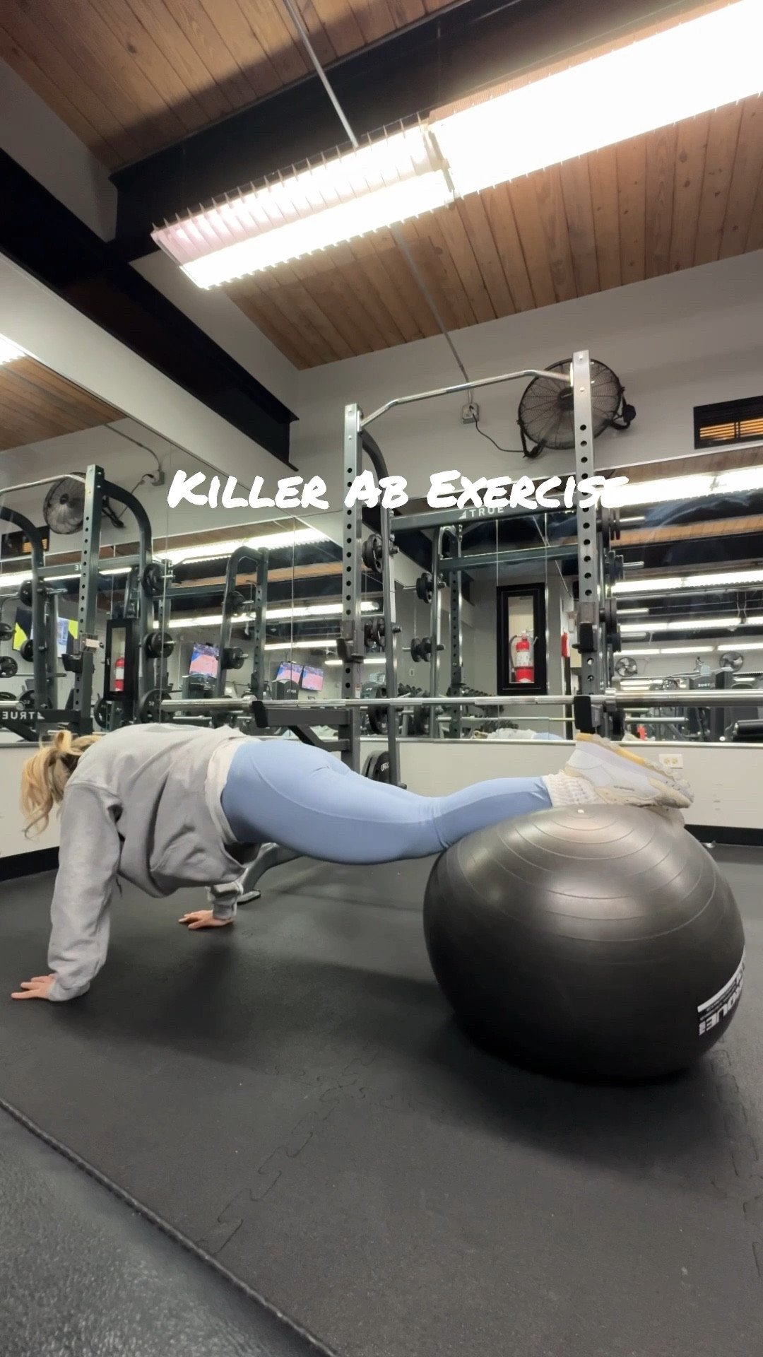 My favorite killer ab exercise! I wear a waist trimmer to burn extra fat & baby does it make you sweat! You can always catch me in a hoodie too at the gym to burn some extra calories  

Leggings: fabletics 
Hoodie: adidas

#LTKFindsUnder50 #LTKPetite #LTKActive