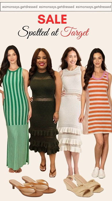 I can't get enough of these crochet dresses from Target! 🤍 They're lightweight, easy to style, and perfect for everything from weekend brunch to vacation days. The best part? They're on sale right now, so it's the perfect time to grab your favorite before they're gone. 

#LTKSaleAlert#LTKBeauty

#LTKootd