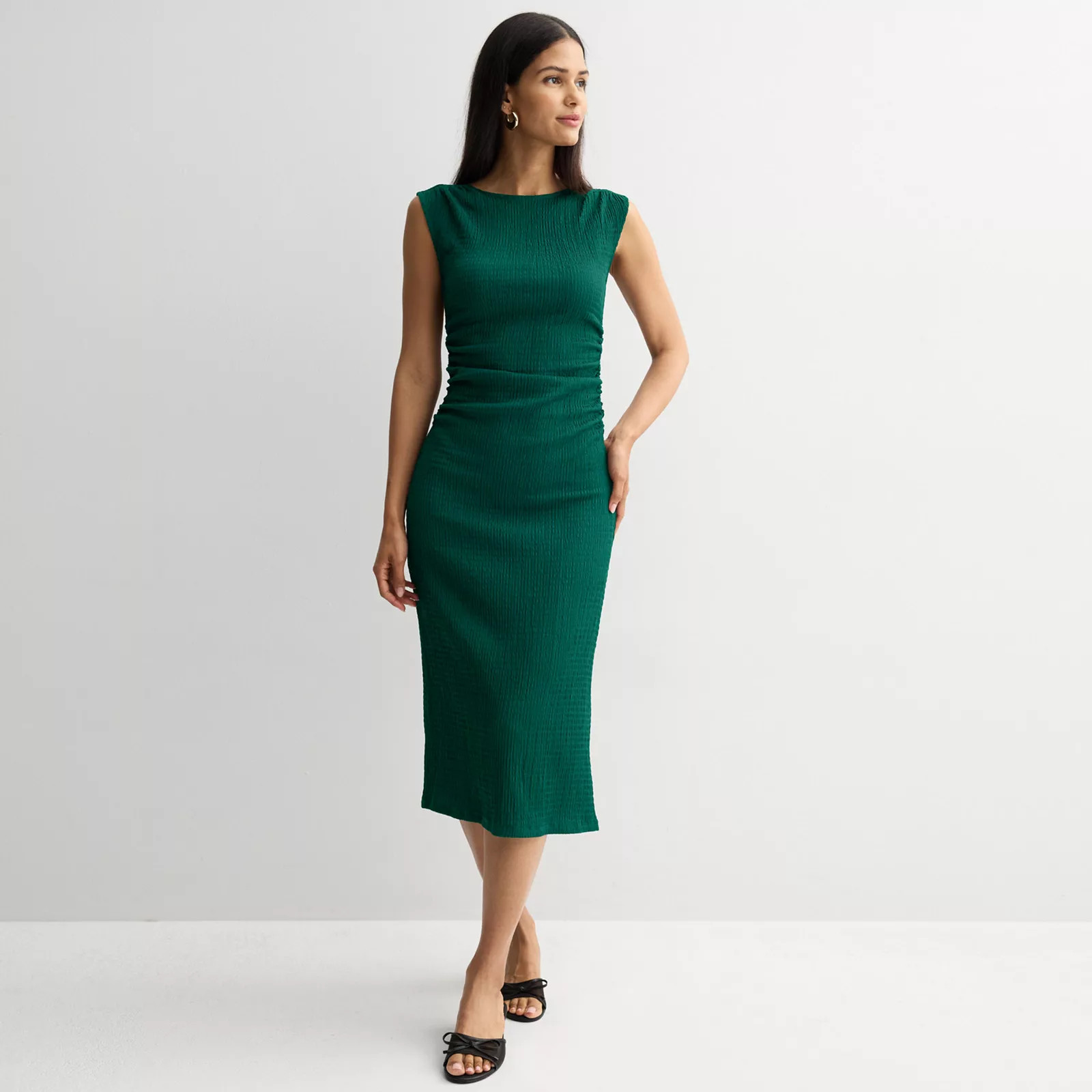 Women's Nine West Midi Smocked Dress | Kohl's