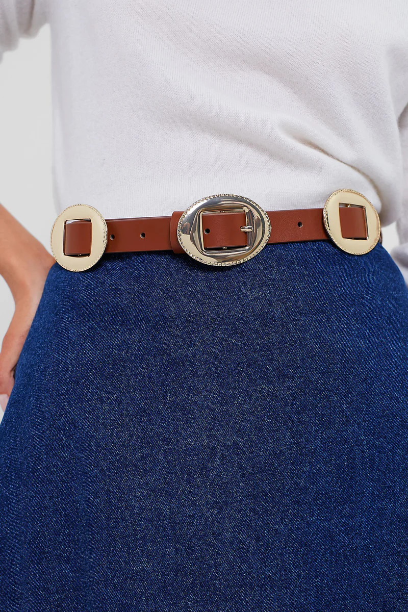 Brown Western Buckle Belt | Tuckernuck (US)