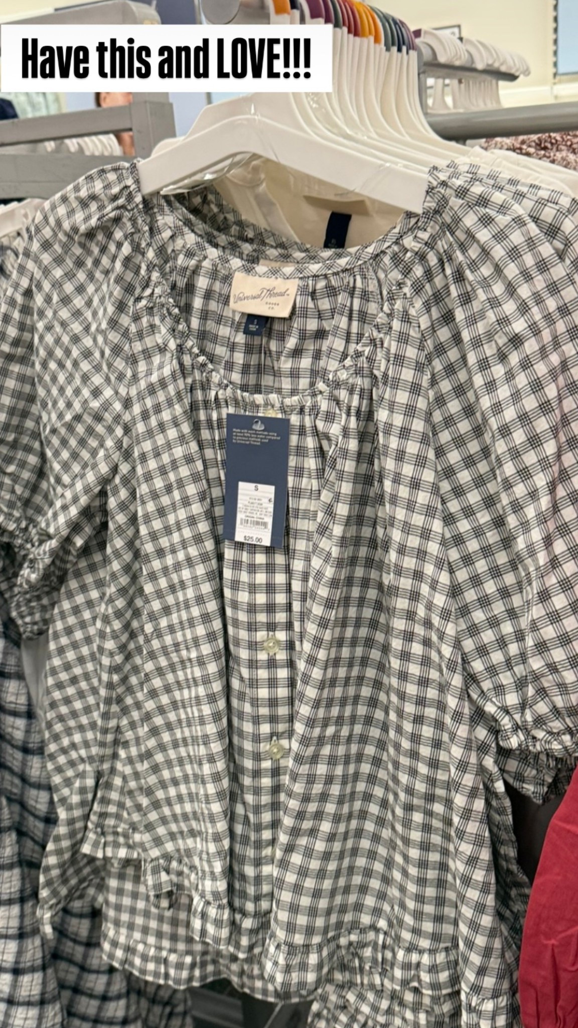 $25 universal thread top at Target! 

#LTKdayinmylife #LTKMothersDay #LTKootd