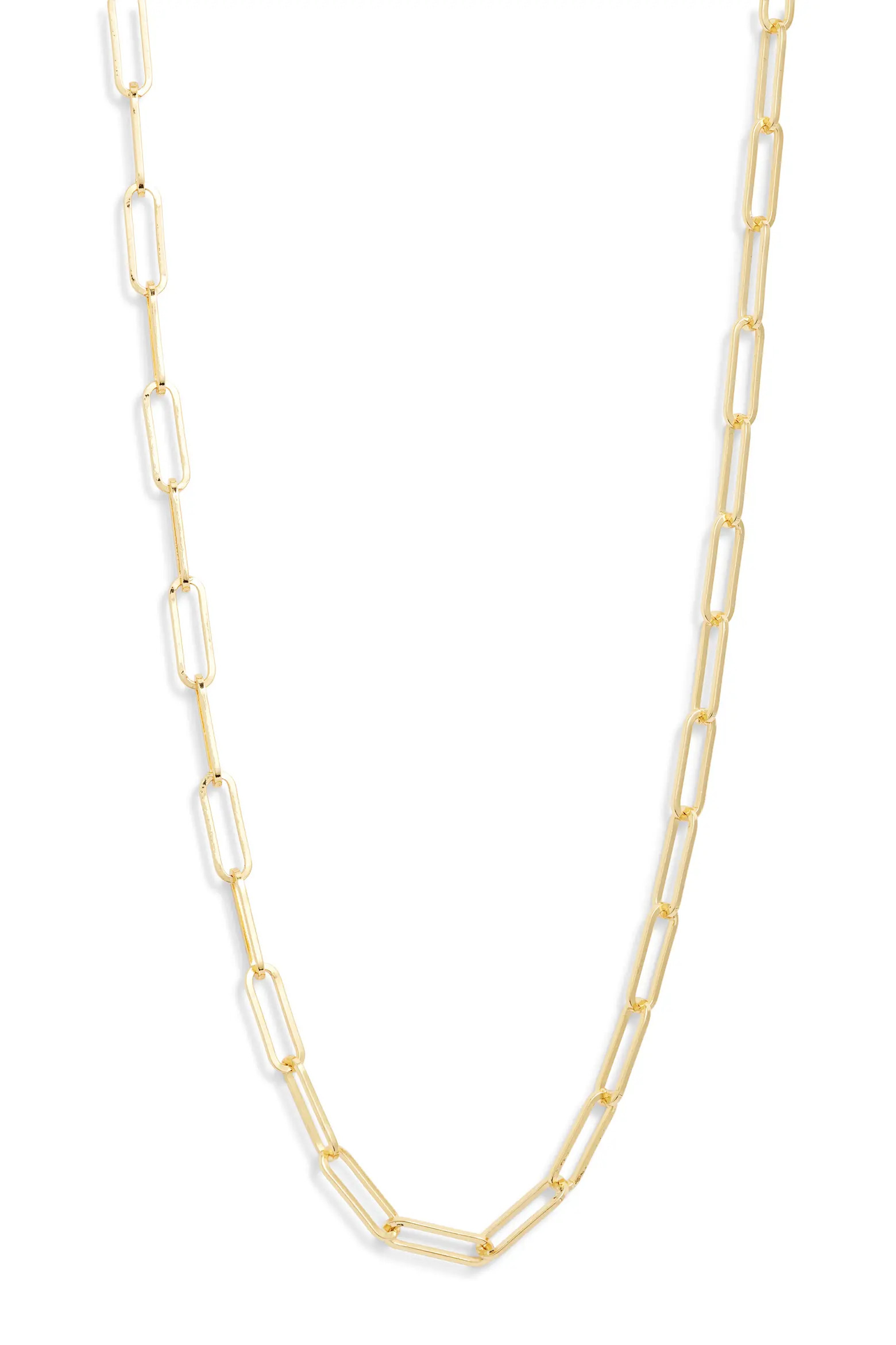 Nordstrom Demi Fine Paper Clip Necklace (Women) | Nordstrom | Nordstrom