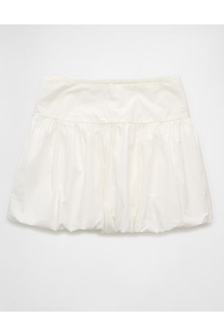 AE Bubble Mini Skirt Women's White S | American Eagle Outfitters (US & CA)