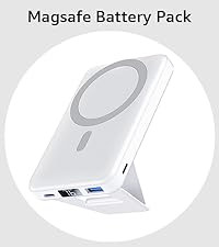 podoru for Magsafe Battery Pack, Foldable 10000mAh Magnetic Power Bank with USB-C Cable LED Displ... | Amazon (US)