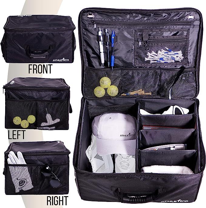Amazon.com: Athletico Golf Trunk Organizer Storage - Car Golf Locker to Store Golf Accessories | ... | Amazon (US)