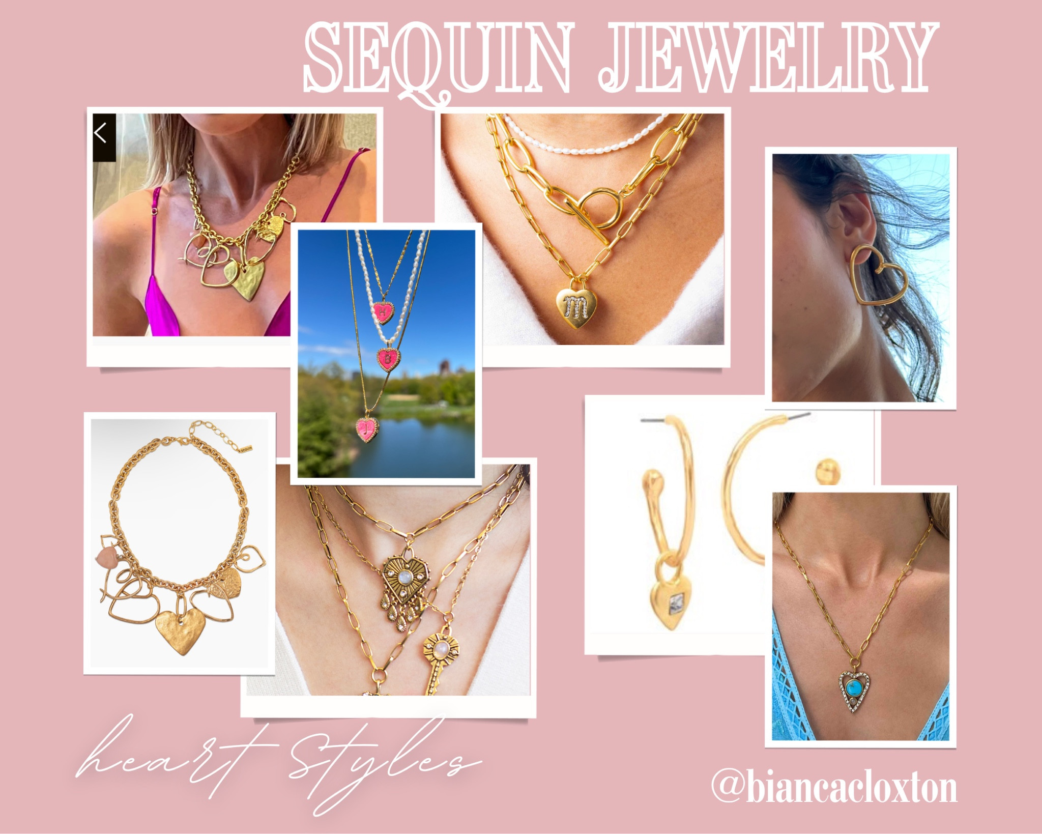 Sequin Jewelry Heart Styles 🤍

Necklace, gold, earrings, valentines, charm, chain 


#LTKGiftGuide #LTKStyleTip