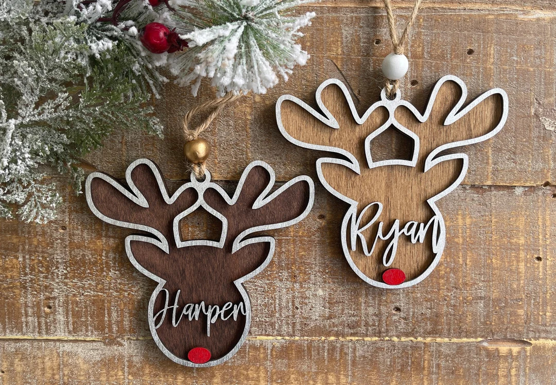 Custom 3D Stocking Tag, Custom 3D Ornament, Personalized Stocking Tag, Custom Stocking Tag, Perso... | Etsy (US)