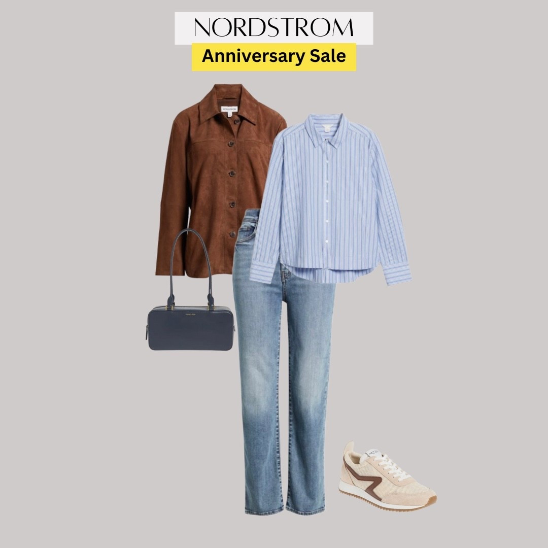 Nordstrom Anniversary Sale Outfit

Nsale, Nordstrom sale, suede jacket, purse bag, sneakers, frame denim jeans, button down top 

#LTKItBag #LTKShoeCrush #LTKSaleAlert